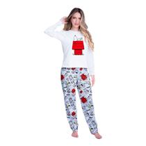 Pijama inverno Kaka Adulto SNOOPY de frio Feminino Roupa De Dormir Pijama inverno Kaka Adulto SNOOPY de frio Feminino Roupa De Dormir
