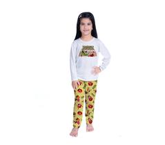 Pijama inverno Kaka infantil HAKUNA MATATA Frio Feminino Roupa De Dormir Pijama inverno Kaka infantil HAKUNA MATATA Frio Feminino Roupa De Dormir