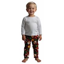 Pijama inverno Liam INFANTIL NATAL II de frio Masculino Roupa De Dormir
