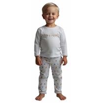 Conjunto Infantil Páscoa VISGOGO - Blusa E Calça De Linho Para Meninas