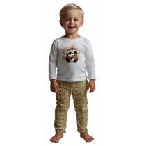 Pijama inverno Liam INFANTIL STITCH KOALA de frio Masculino Roupa De Dormir