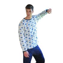 Pijama Inverno Masculino Adulto Fleece