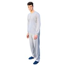 Pijama Inverno Moletom Masculino Adulto