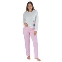 Pijama Inverno Ovelha Feminino 100% Algodão Empório Do Algodão