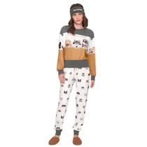 Pijama Jogger Especial Free Dogs Malha Soft E Sublime Touch