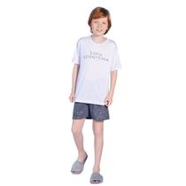 Pijama Juvenil Masculino Curto