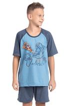 Pijama Juvenil Masculino e Short - Izitex Pijama Juvenil Masculino e Short - Izitex
