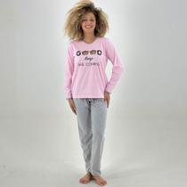 Pijama Kahunna Manga Longa com Calça Feminino