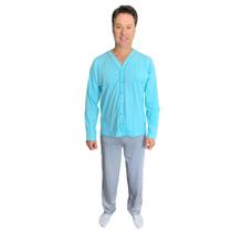 Pijama kaprixo botões masculino ref: kap032236a