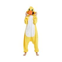Pijama Kigurumi De Pato Amarelo Para Halloween, Cosplay, Festa E Uso Doméstico Para Adultos, Homens