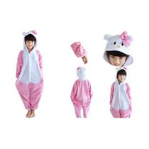 Pijama Kigurumi De Pelúcia Para Meninas, Estilo Cartoon, Quente Para O Inverno, Presente De Natal - MINISO