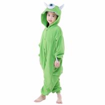 Pijama Kigurumi Mike Wazowski Infantil Macacão A Pronta Entrega Pijama Kigurumi Mike Wazowski Infantil Macacão A Pronta Entrega