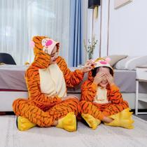 Pijama Kigurumi personagem Tigrão.