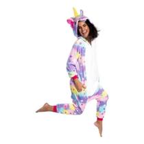 Pijama Kigurumi Unicórnio Estrelinha P