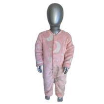 Pijama Kyly Lua Fleece Acende No Escuro Rosa