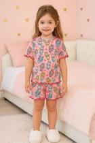 Pijama Labubu Blogueirinha Super Conforto Verão