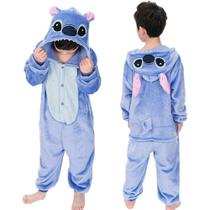 Pijama lilo stitch azul 4/5 anos - PIJAMAS DE PERSONAGENS