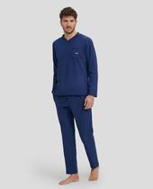 Pijama Liso Decote V Pijama Liso Decote V