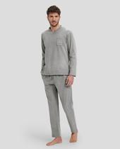 Pijama Liso Decote V Pijama Liso Decote V