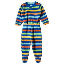 Pijama Longo Bebê em Soft Listrado Royal Tip Top