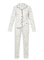 Pijama Longo Daisy Days 26.38.0067 Feminino Americano Estrelas Algodão T. M/GG Pijama Longo Daisy Days 26.38.0067 Feminino Americano Estrelas Algodão T. M/GG