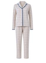 Pijama Longo Desire 1108 Feminino Americano Xadrez Poliviscose T. M/XG Pijama Longo Desire 1108 Feminino Americano Xadrez Poliviscose T. M/XG