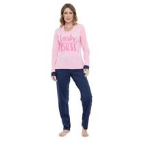Pijama Longo Feminino Doce Luar 5612 Lady Boss