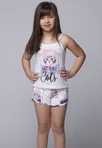 Pijama Longo Feminino Infantil Sublimado Estampado Pijama Longo Feminino Infantil Sublimado Estampado