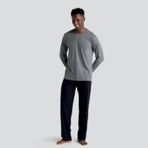 Pijama Longo Gola Careca Mash Adulto Masculino 800.48 Pijama Longo Gola Careca Mash Adulto Masculino 800.48