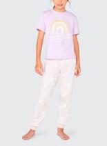 Pijama Longo Hering 56E4 Infantil Estampado Algodão T. 04/14