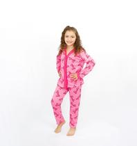 Pijama Longo Infantil Barbie