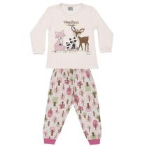 Pijama Longo Infantil Brilha No Escuro Floresta Dadomile Pijama Longo Infantil Brilha No Escuro Floresta Dadomile