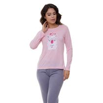 Pijama Longo Lhama Doce Luar 5220
