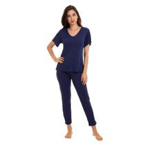 Pijama Longo Marinho Sepie 1052 Liganete Pijama Longo Marinho Sepie 1052 Liganete