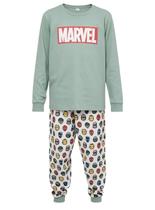 Pijama Longo Marvel 27.05.0119 Infantil Marvel Head Algodão T. 04/08 Pijama Longo Marvel 27.05.0119 Infantil Marvel Head Algodão T. 04/08