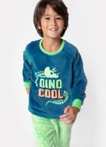 Pijama Longo Menino Infantil Soft Dino Food Puket