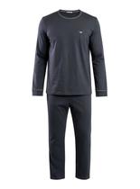 Pijama Longo Podiun 268136 Masculino Gola Redonda Algodão T. M/GG Pijama Longo Podiun 268136 Masculino Gola Redonda Algodão T. M/GG