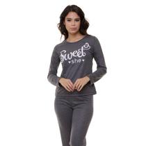 Pijama Longo Poliviscose Doce Luar 5220