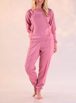 Pijama Longo Pzama 040410 Feminino Molentinho Poliester T. P/EG Pijama Longo Pzama 040410 Feminino Molentinho Poliester T. P/EG