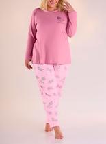 Pijama Longo Pzama 090200 Feminino Algodão T. 52/58 Pijama Longo Pzama 090200 Feminino Algodão T. 52/58
