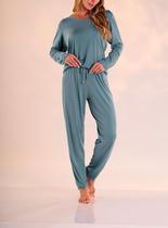 Pijama Longo Pzama 100184 Feminino Viscolycra T. P/EG Pijama Longo Pzama 100184 Feminino Viscolycra T. P/EG