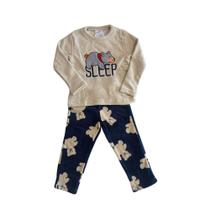 Pijama Longo Sleep Tamanho G Adulto Plush Due