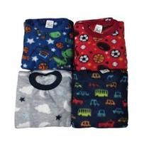 Pijama Longo Soft Infantil Inverno Estampado Para Menino Pijama Longo Soft Infantil Inverno Estampado Para Menino