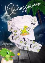 Pijama longo tema dinossauro Pijama longo tema dinossauro