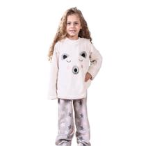 Pijama Longo Urso Polar Tamanho 6 Infantil Plush Due
