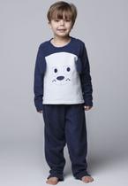 Pijama Longo Vekyo Infantil Inverno Plush Cachorrinho Pijama Longo Vekyo Infantil Inverno Plush Cachorrinho