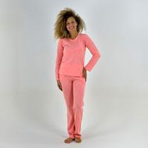 Pijama Lua Encantada Inverno Manga Longa com Calça Feminino Pijama Lua Encantada Inverno Manga Longa com Calça Feminino