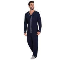 Pijama lupo longo abotoado ref: 28452 masculino