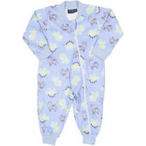Pijama Macacão Azul Dino Pijama Macacão Azul Dino