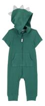 Pijama Macacão Botão Pézinho Carters Cotton Algodão Bebê -